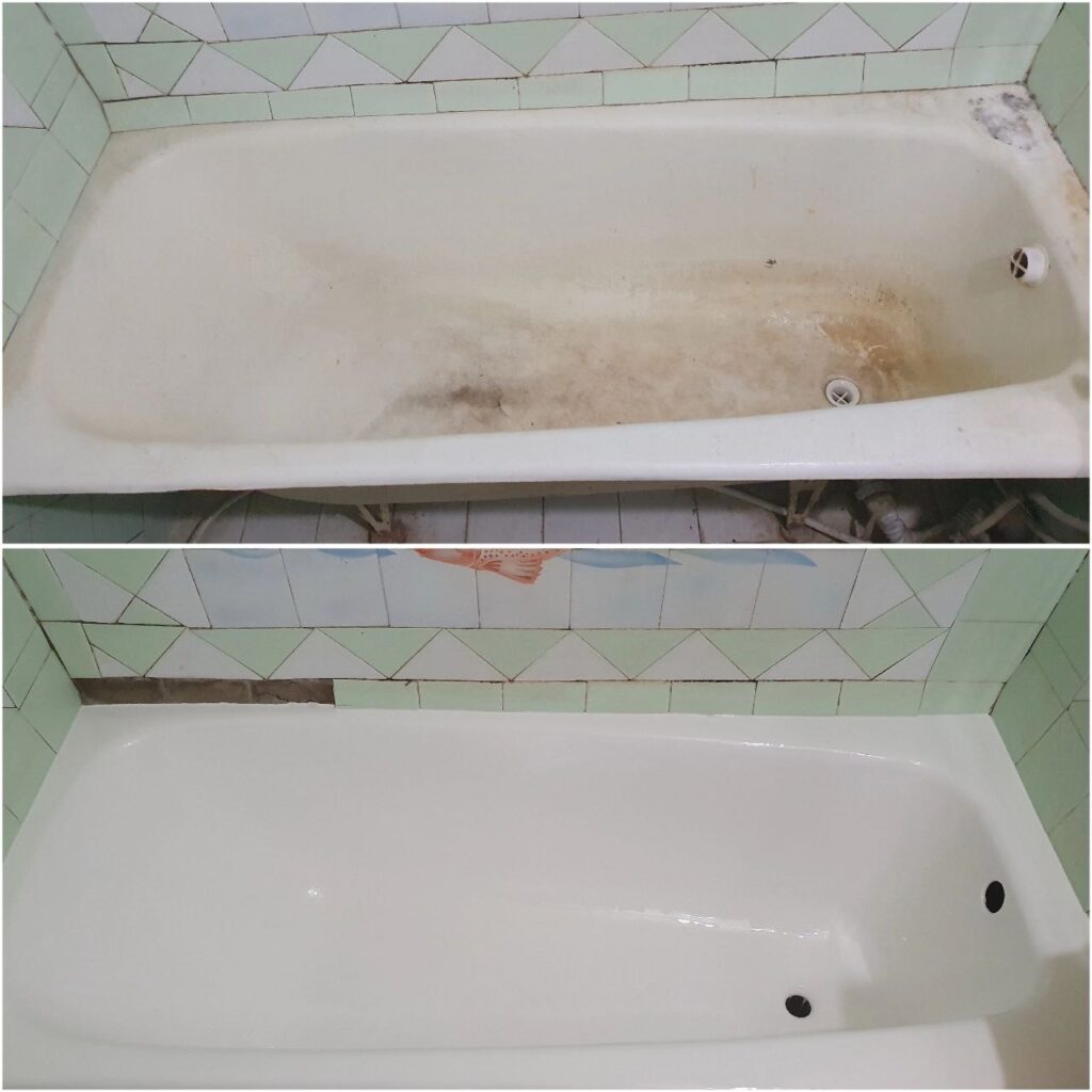 Покрытие акрилом ванны